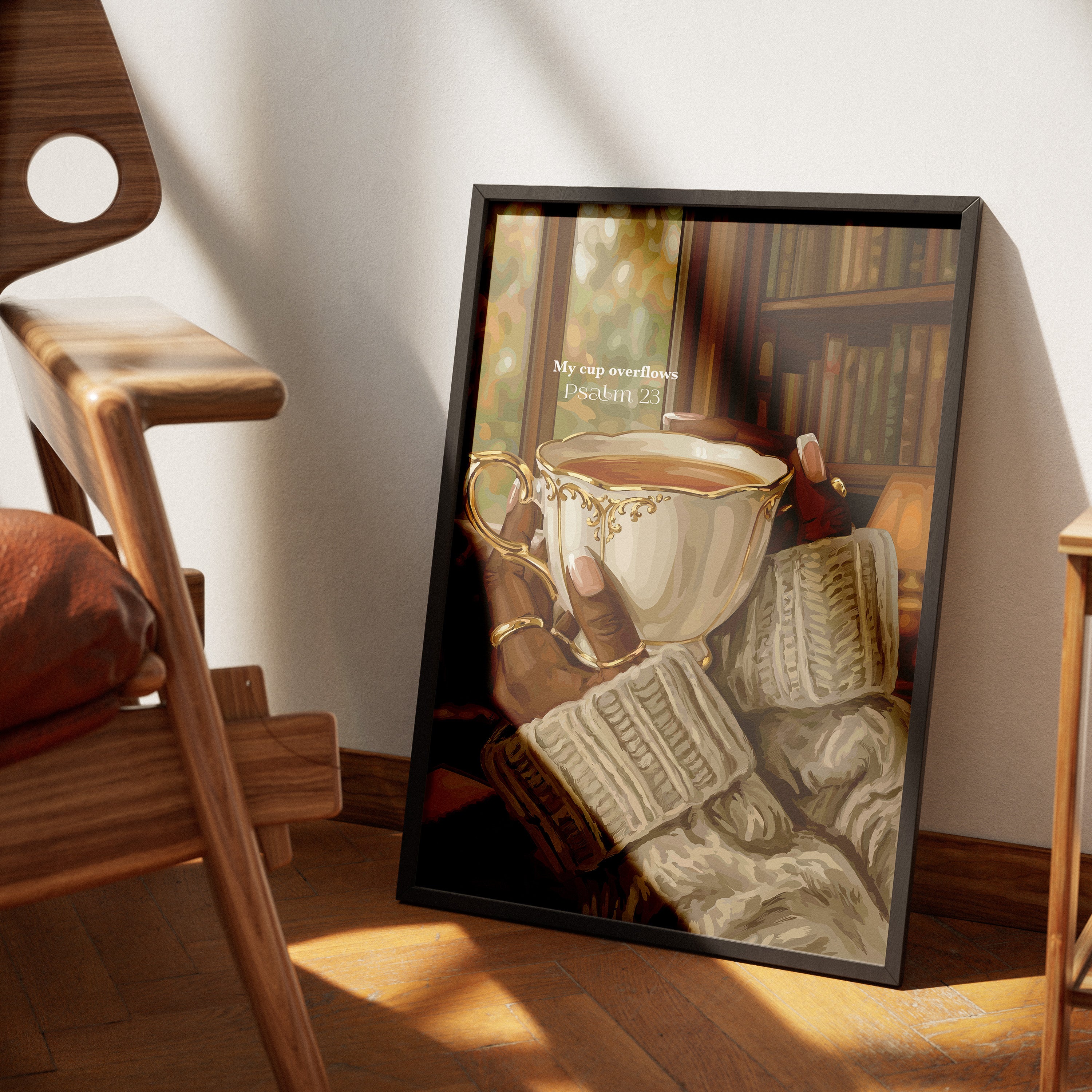 It Overflows-wall art print featuring decorative artistic design suitable for living rooms, offices, and schools by Faith Girlie. Elevate your space with faith-inspired wall art designed to bring peace, purpose, and beauty into your home. At Faith Girlie, each piece is thoughtfully created to inspire reflection, strengthen faith, and celebrate a life grounded in God’s word.