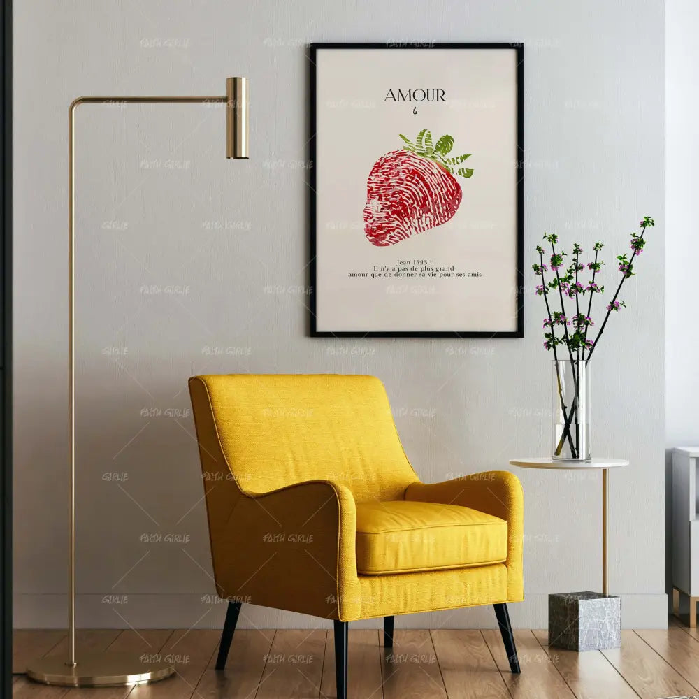 Amour- Bible verse wall art and Christian wall art by Faith Girlie featuring faith-inspired designs, uplifting Scripture, and modern Christian home decor. Perfect for Christian living room decor, bedroom decor, office decor, prayer room decor, and meaningful Christian gifts for women and families.-Faith Girlie