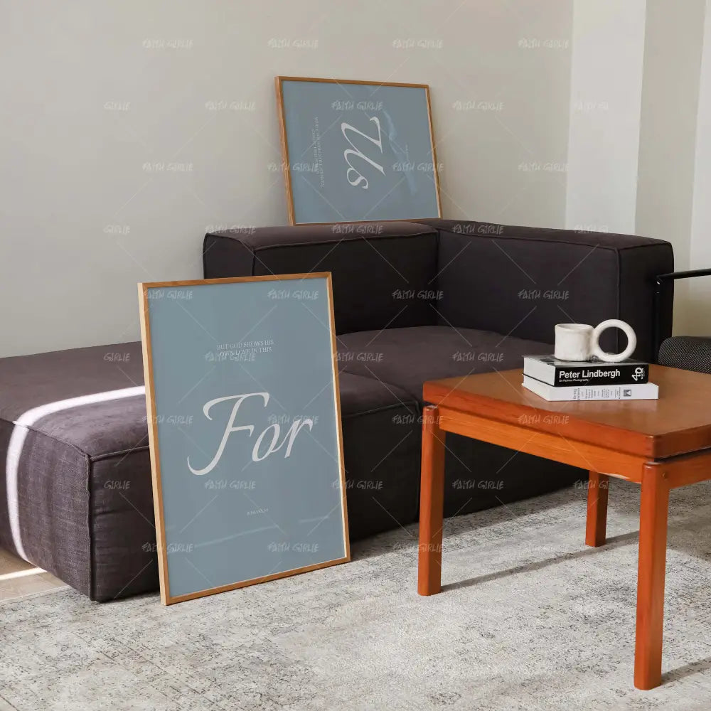 Art Print Bundle: For Us + Romans 5:8