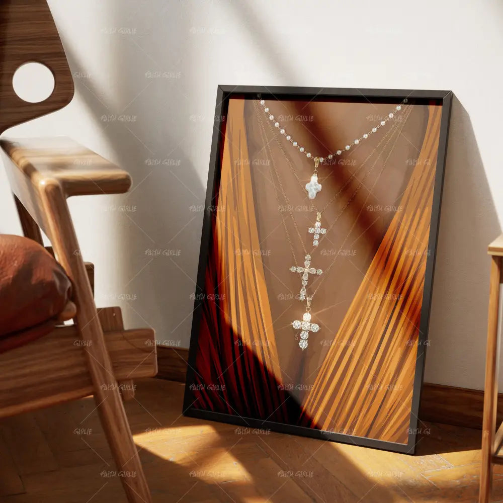 Cross Necklaces - Wall Art