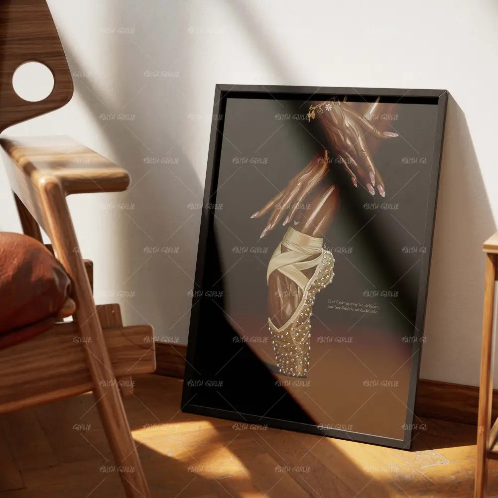 Delicate But Divine-wall art print featuring decorative artistic design suitable for living rooms, offices, and schools by Faith Girlie. Elevate your space with faith-inspired wall art designed to bring peace, purpose, and beauty into your home. At Faith Girlie, each piece is thoughtfully created to inspire reflection, strengthen faith, and celebrate a life grounded in God’s word.