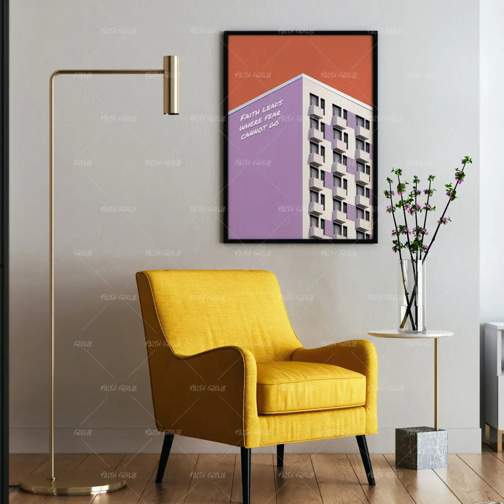 Faith Leads- Bible verse wall art and Christian wall art by Faith Girlie featuring faith-inspired designs, uplifting Scripture, and modern Christian home decor. Perfect for Christian living room decor, bedroom decor, office decor, prayer room decor, and meaningful Christian gifts for women and families.-Faith Girlie