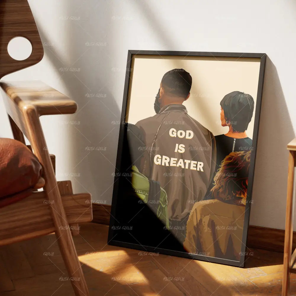 God Is Greater - Wall Art