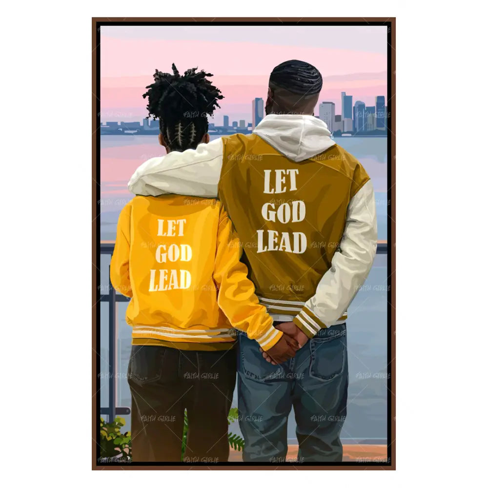 God Leads Us in Love - Wall Art