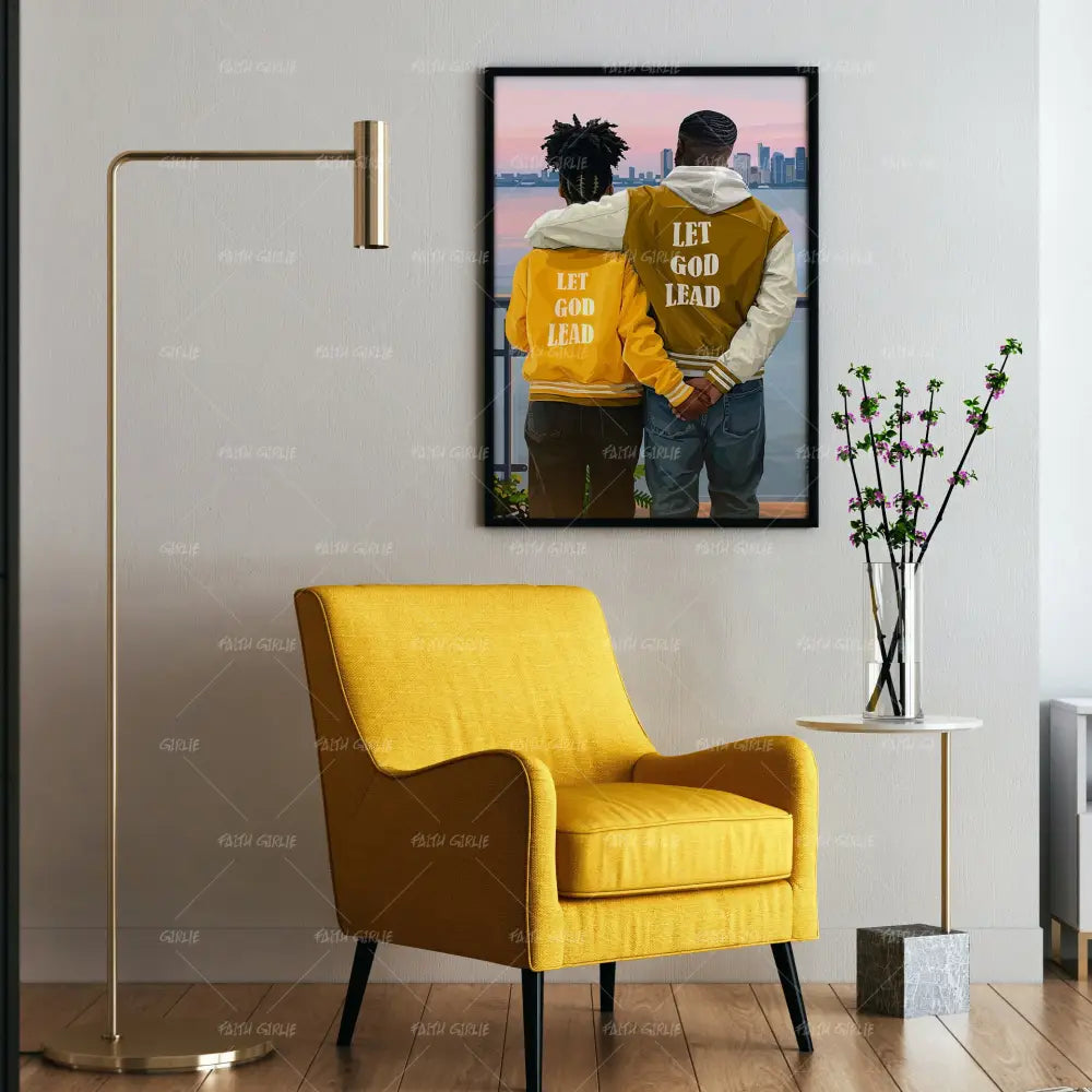 God Leads Us in Love - Wall Art