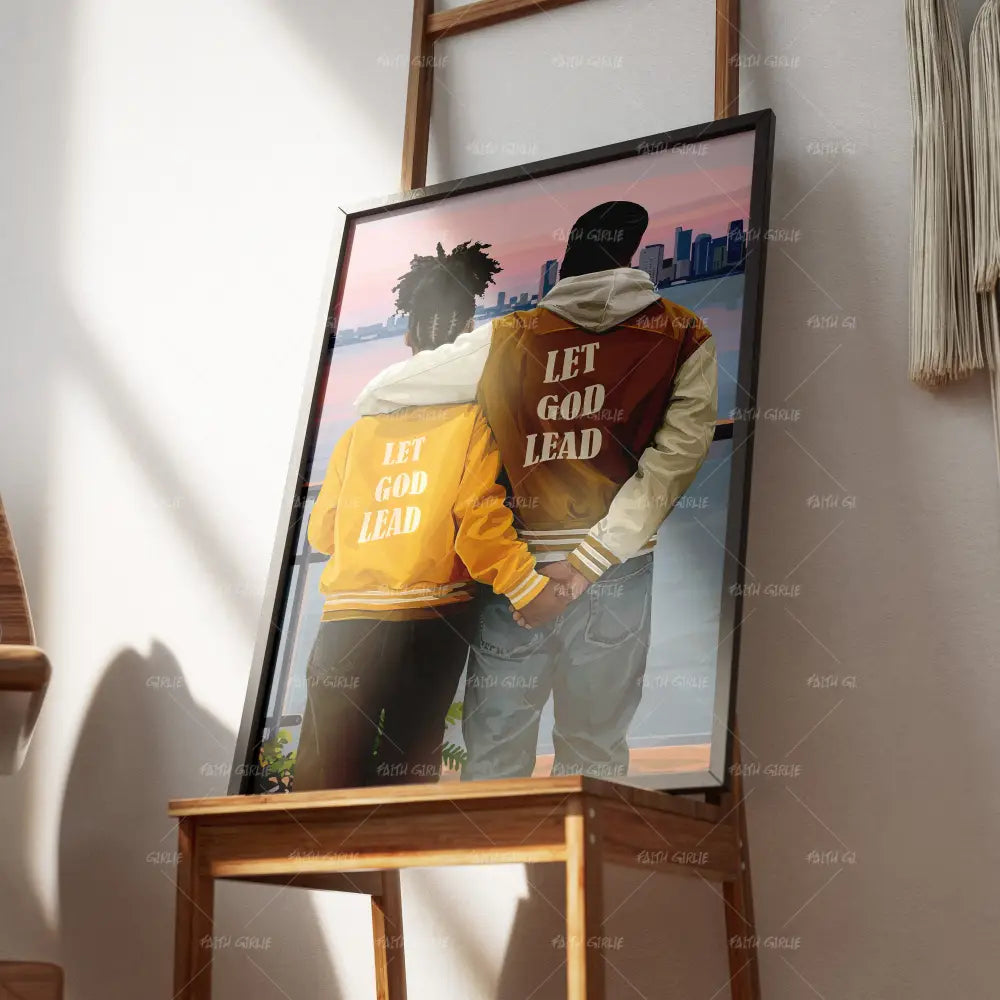 God Leads Us in Love - Wall Art