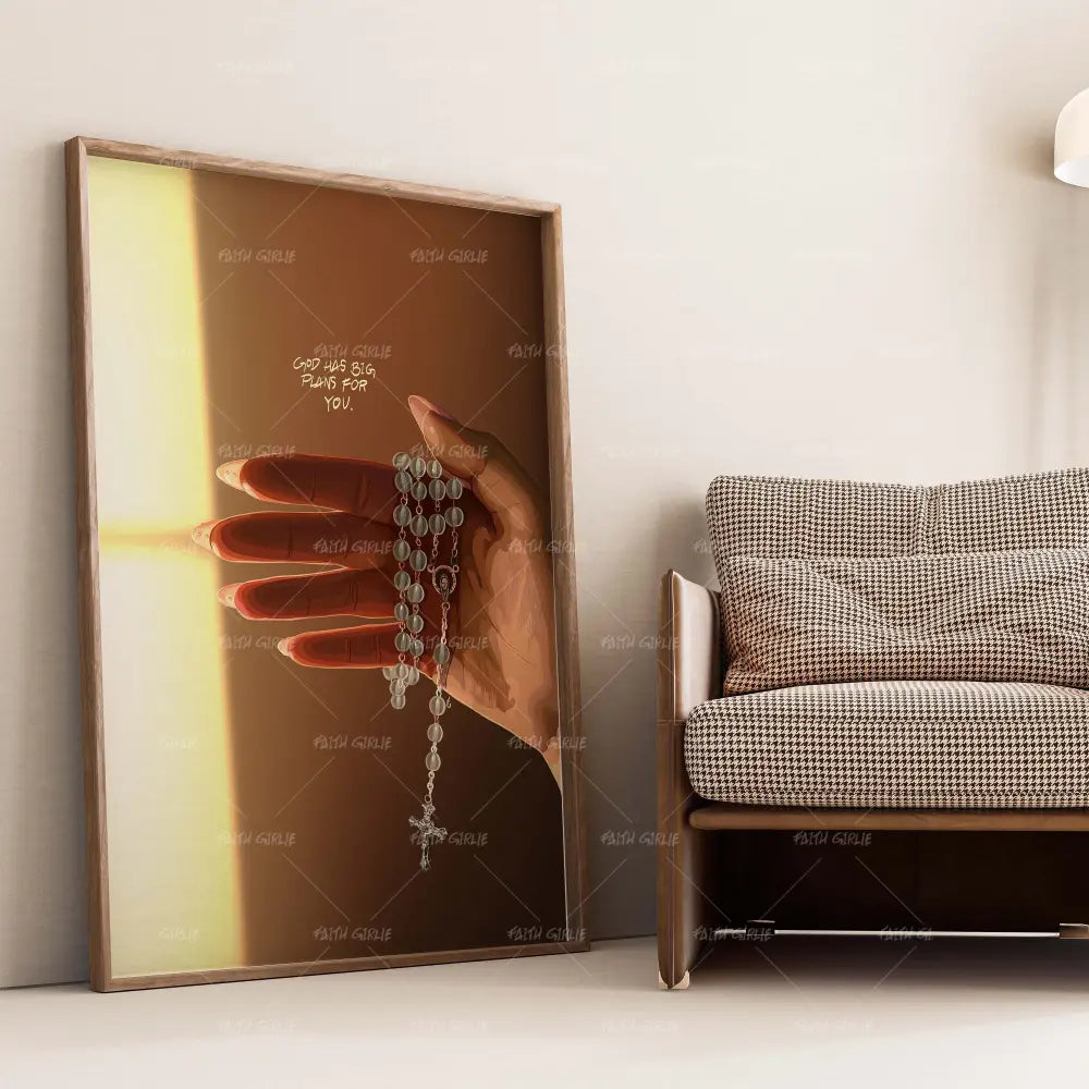 Hands Of Devotion-wall art print featuring decorative artistic design suitable for living rooms, offices, and schools by Faith Girlie. Elevate your space with faith-inspired wall art designed to bring peace, purpose, and beauty into your home. At Faith Girlie, each piece is thoughtfully created to inspire reflection, strengthen faith, and celebrate a life grounded in God’s word.