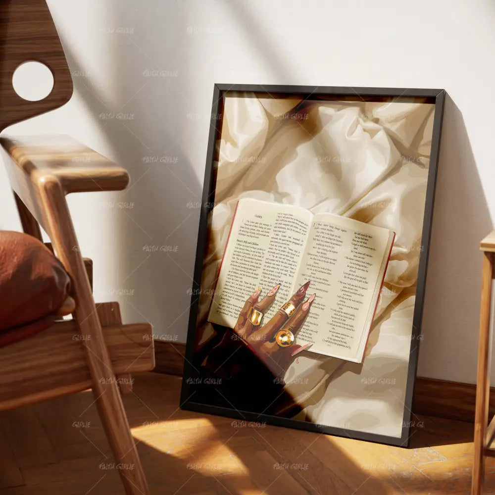 Hands Of Faith-wall art print featuring decorative artistic design suitable for living rooms, offices, and schools by Faith Girlie. Elevate your space with faith-inspired wall art designed to bring peace, purpose, and beauty into your home. At Faith Girlie, each piece is thoughtfully created to inspire reflection, strengthen faith, and celebrate a life grounded in God’s word.