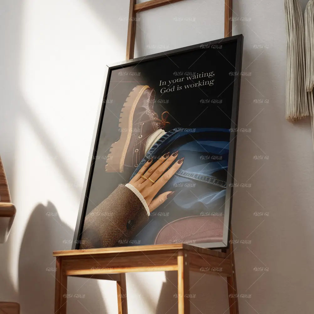 He is Working - Wall Art