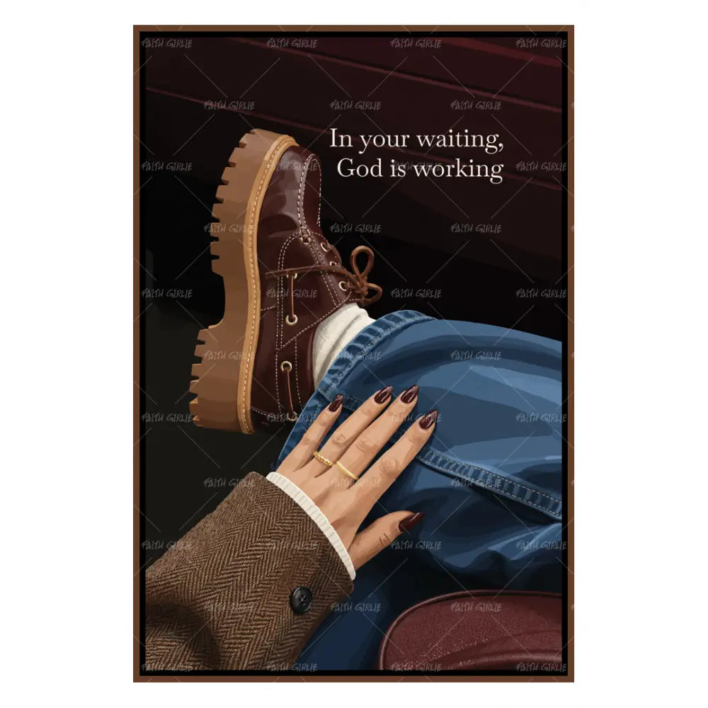 He is Working - Wall Art