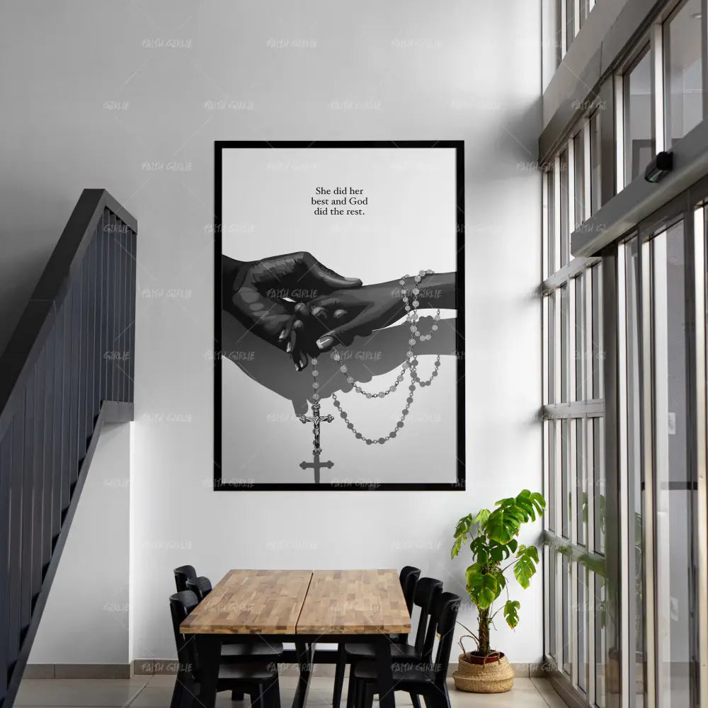 Held By Grace-wall art print featuring decorative artistic design suitable for living rooms, offices, and schools by Faith Girlie. Elevate your space with faith-inspired wall art designed to bring peace, purpose, and beauty into your home. At Faith Girlie, each piece is thoughtfully created to inspire reflection, strengthen faith, and celebrate a life grounded in God’s word.