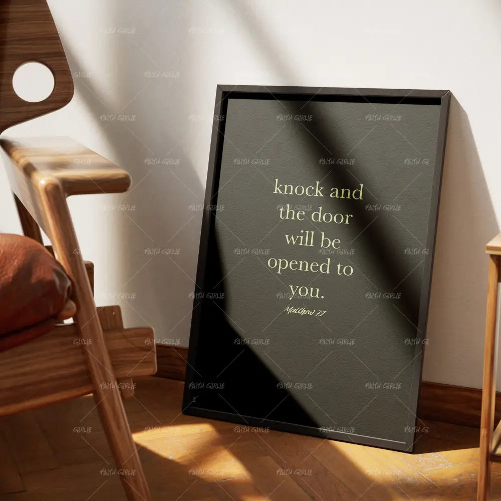 It will be Open - Wall Art