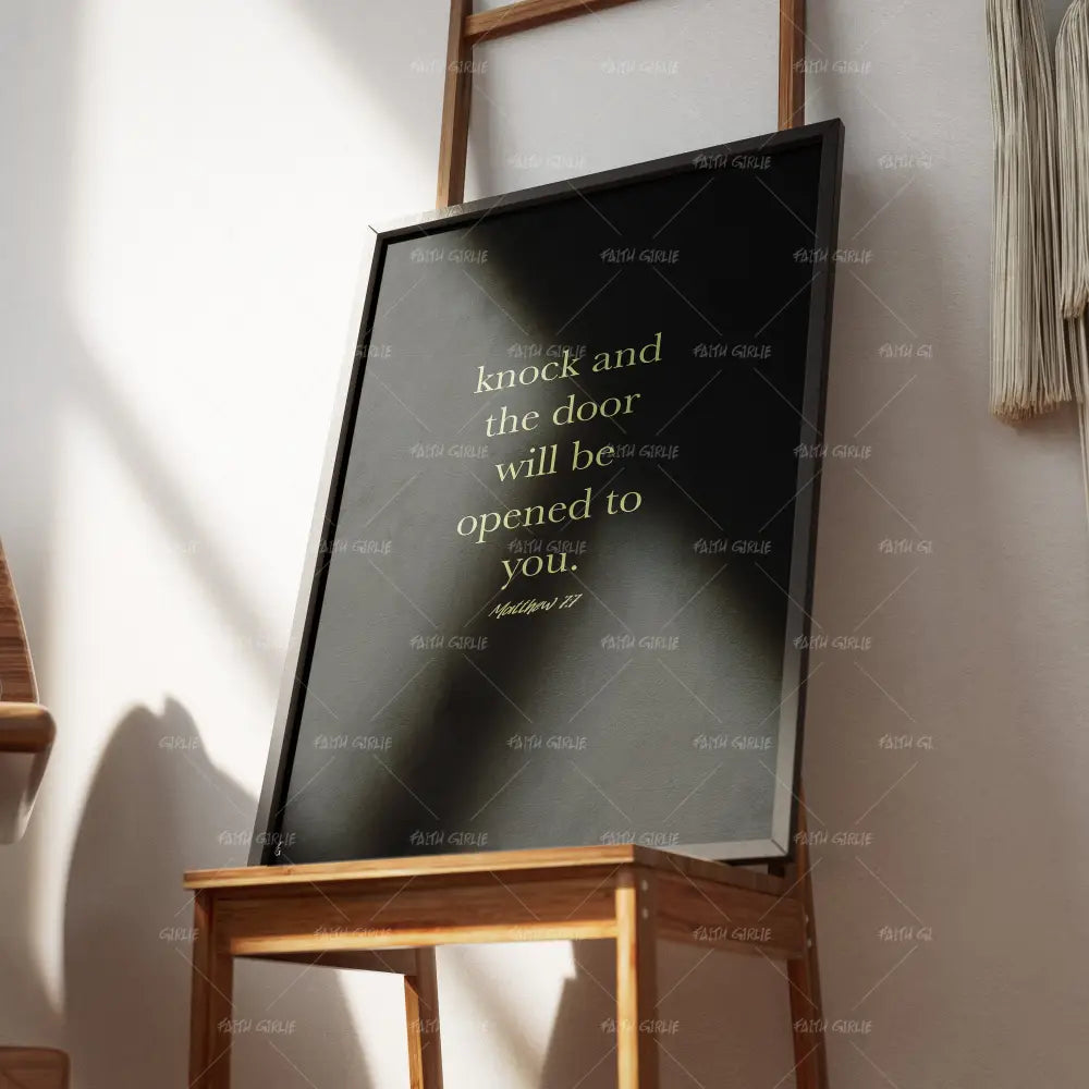It will be Open - Wall Art