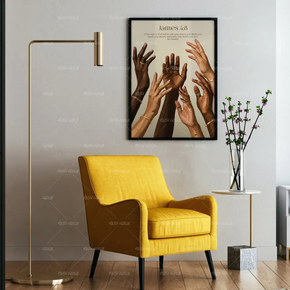 James 4:8 - Wall Art