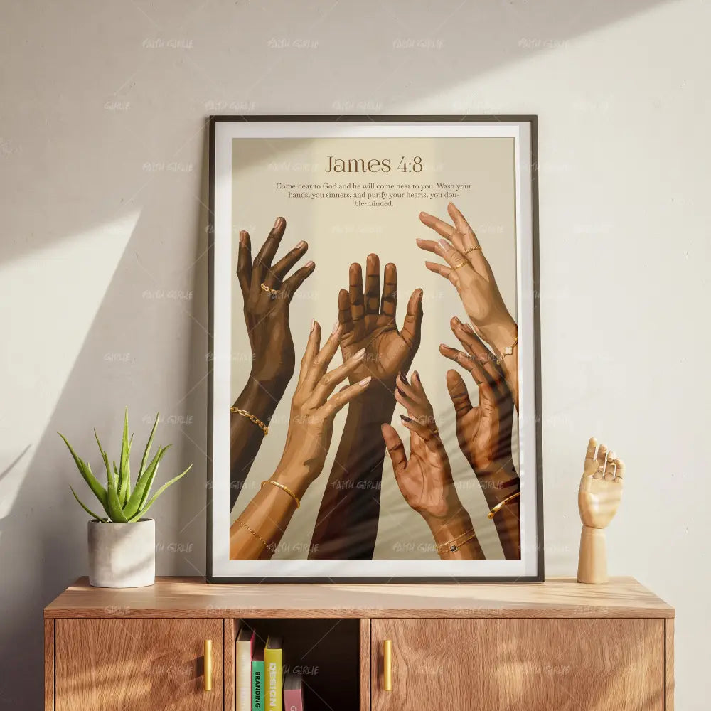 James 4:8 - Wall Art