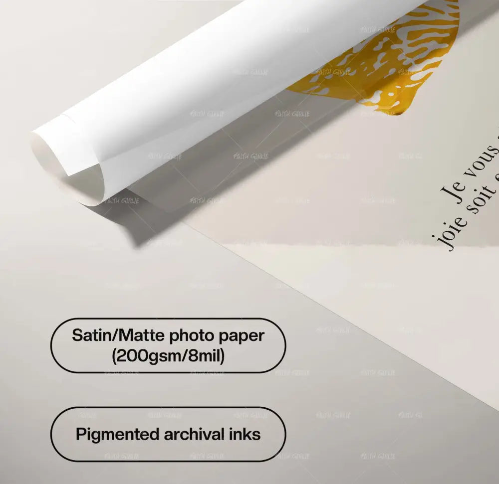 Joie-wall art print featuring decorative artistic design suitable for living rooms, offices, and schools by Faith Girlie. Elevate your space with faith-inspired wall art designed to bring peace, purpose, and beauty into your home. At Faith Girlie, each piece is thoughtfully created to inspire reflection, strengthen faith, and celebrate a life grounded in God’s word.