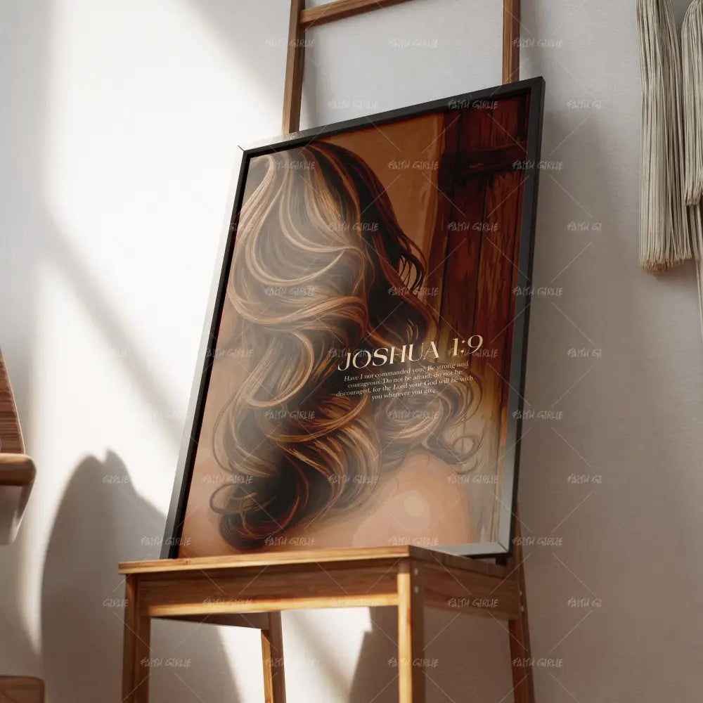 Joshua 1:9 - Wall Art