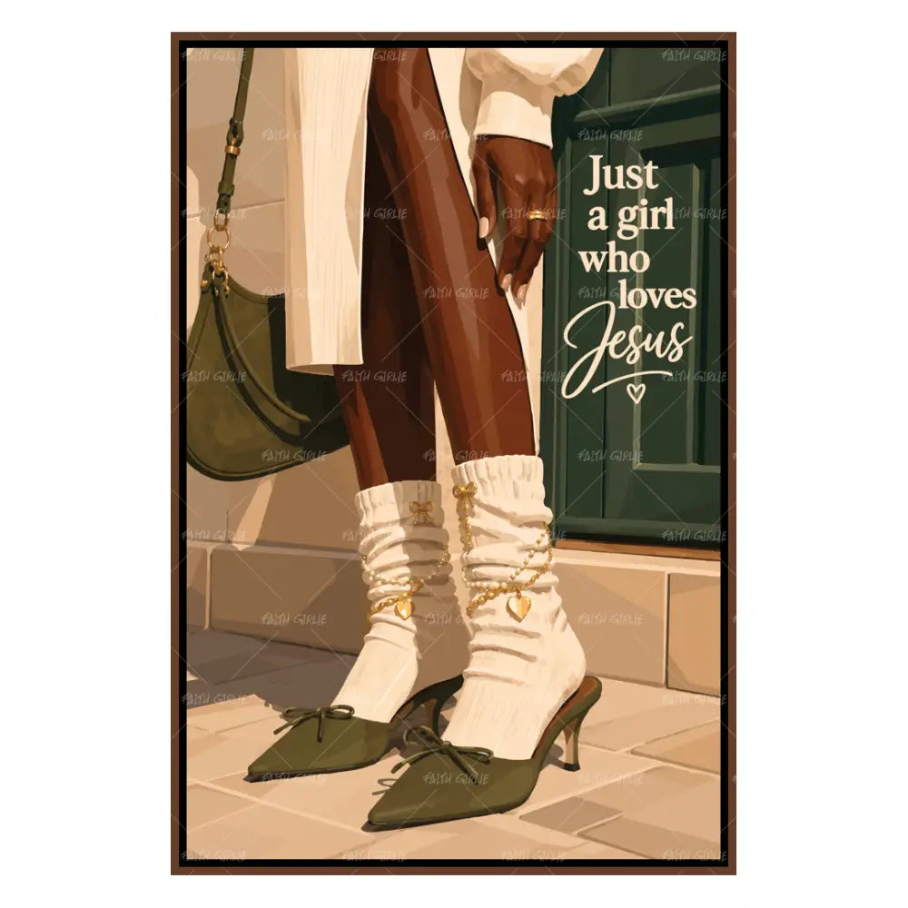 Just a Girl - Wall Art
