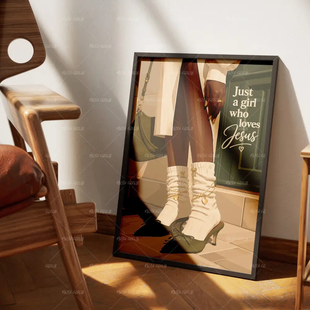 Just a Girl - Wall Art
