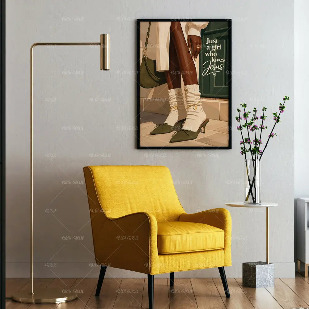 Just a Girl - Wall Art