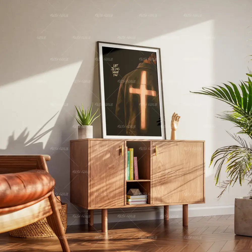 Let Jesus Save You - Wall Art