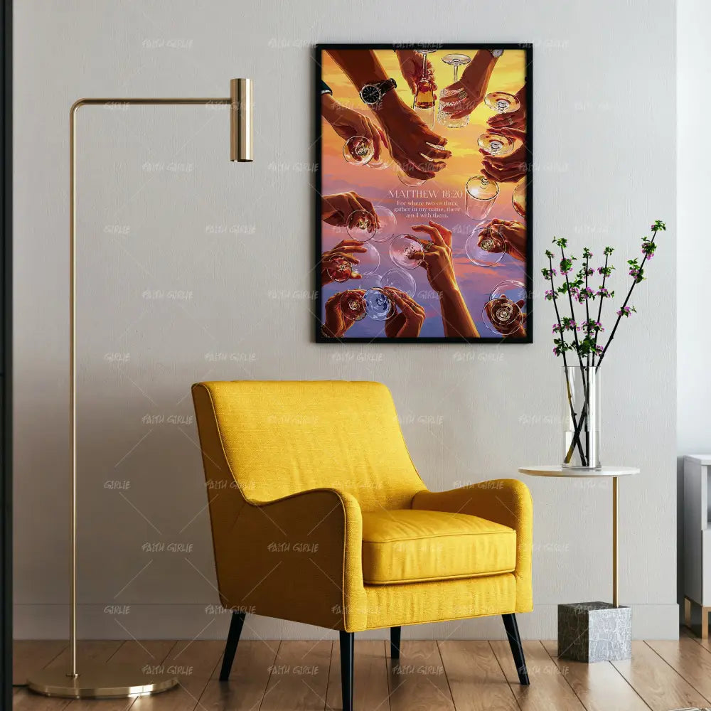 Matthew 18:20 - Wall Art