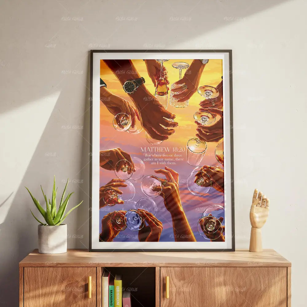 Matthew 18:20 - Wall Art