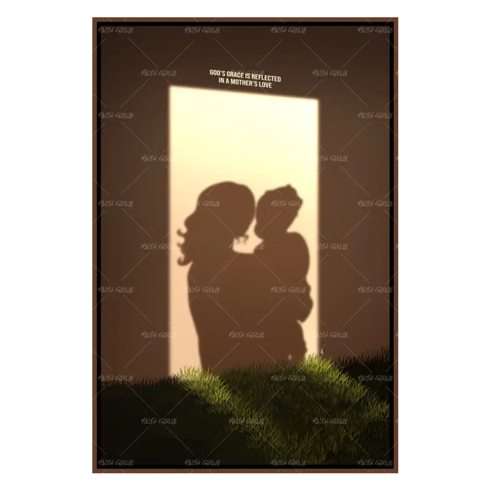 Mother's Love- Bible verse wall art and Christian wall art by Faith Girlie featuring faith-inspired designs, uplifting Scripture, and modern Christian home decor. Perfect for Christian living room decor, bedroom decor, office decor, prayer room decor, and meaningful Christian gifts for women and families.-Faith Girlie