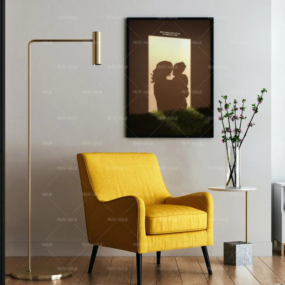 Mother's Love- Bible verse wall art and Christian wall art by Faith Girlie featuring faith-inspired designs, uplifting Scripture, and modern Christian home decor. Perfect for Christian living room decor, bedroom decor, office decor, prayer room decor, and meaningful Christian gifts for women and families.-Faith Girlie