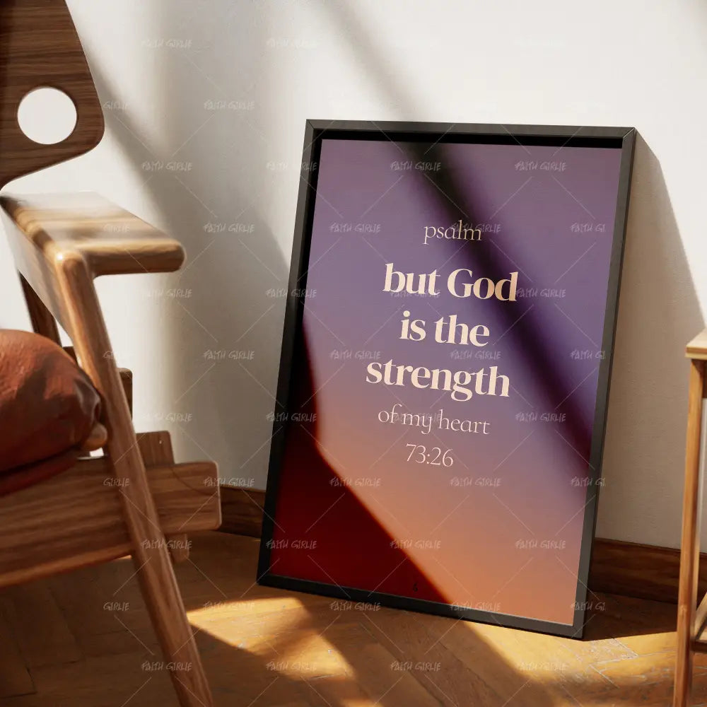 My heart- Bible verse wall art and Christian wall art by Faith Girlie featuring faith-inspired designs, uplifting Scripture, and modern Christian home decor. Perfect for Christian living room decor, bedroom decor, office decor, prayer room decor, and meaningful Christian gifts for women and families.-Faith Girlie