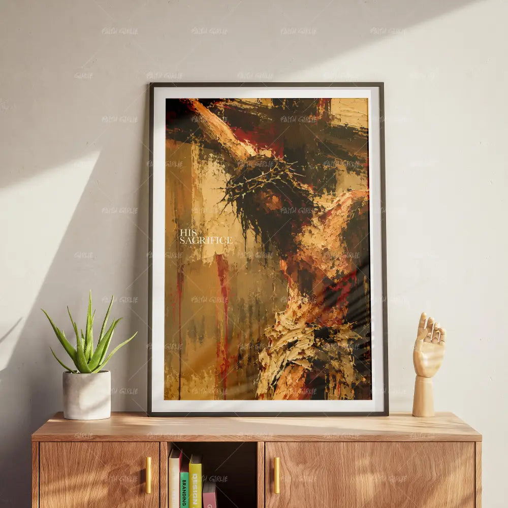 On the Cross - Wall Art
