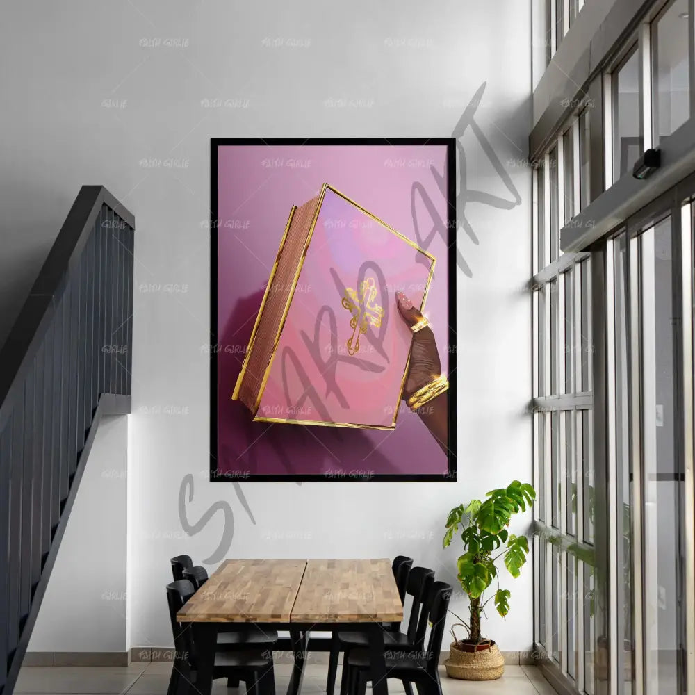 Pages Of Peace- Bible verse wall art and Christian wall art by Faith Girlie featuring faith-inspired designs, uplifting Scripture, and modern Christian home decor. Perfect for Christian living room decor, bedroom decor, office decor, prayer room decor, and meaningful Christian gifts for women and families.-Faith Girlie