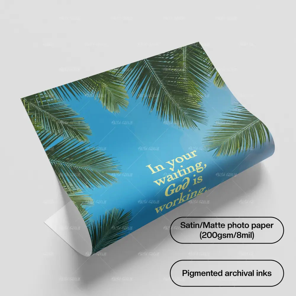 Palm Leaves - Wall Art