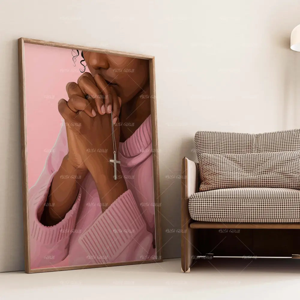 Prayer- Bible verse wall art and Christian wall art by Faith Girlie featuring faith-inspired designs, uplifting Scripture, and modern Christian home decor. Perfect for Christian living room decor, bedroom decor, office decor, prayer room decor, and meaningful Christian gifts for women and families.-Faith Girlie
