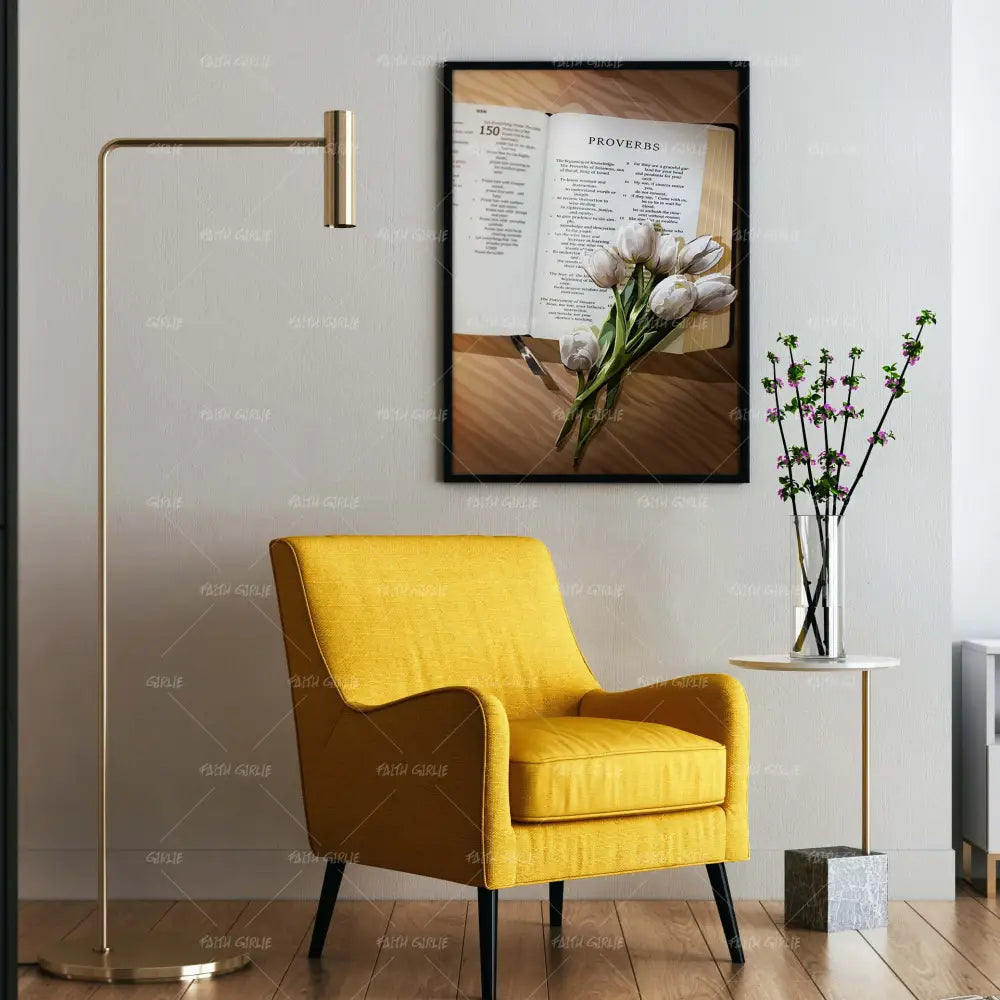 Proverbs- Bible verse wall art and Christian wall art by Faith Girlie featuring faith-inspired designs, uplifting Scripture, and modern Christian home decor. Perfect for Christian living room decor, bedroom decor, office decor, prayer room decor, and meaningful Christian gifts for women and families.-Faith Girlie