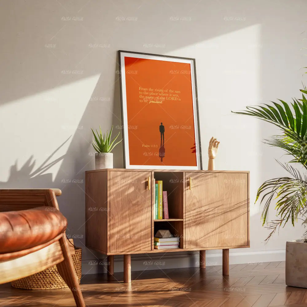 Psalm 113:3 - Wall Art