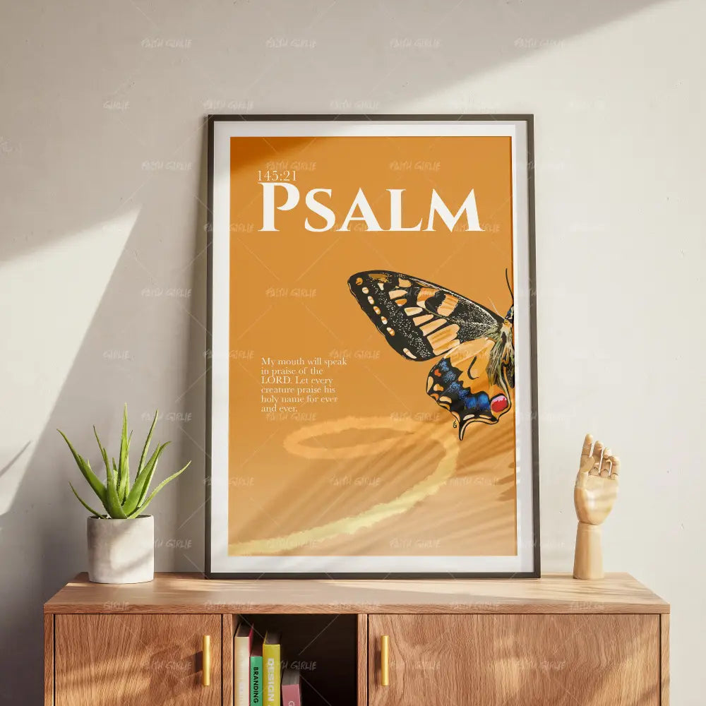 Psalm 145:21 - Wall Art