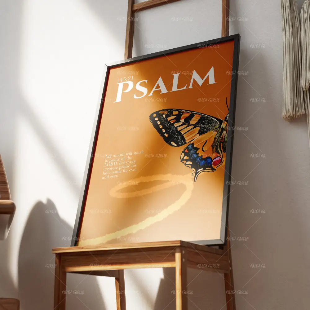 Psalm 145:21 - Wall Art