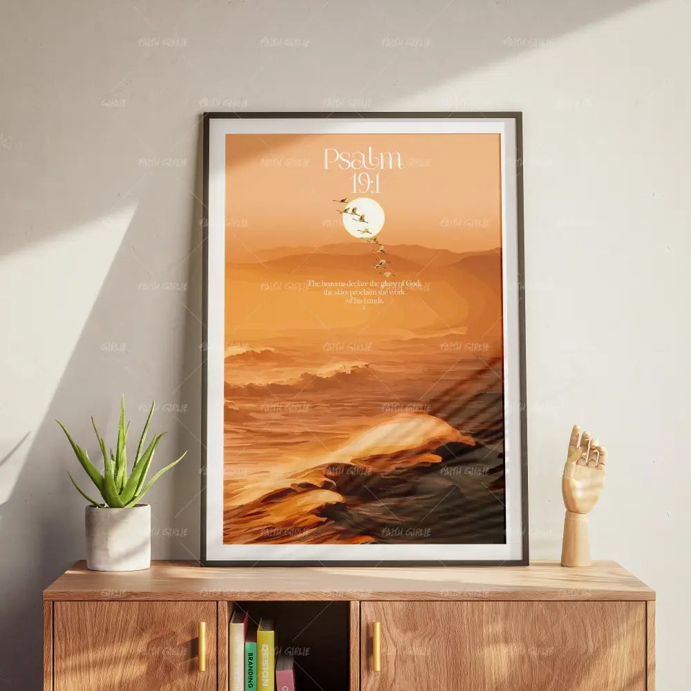 Psalm 19:1 - Wall Art