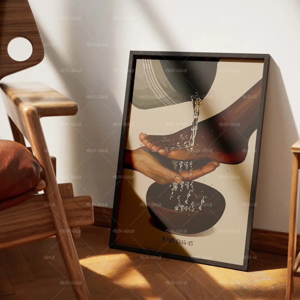 Pure Service-wall art print featuring decorative artistic design suitable for living rooms, offices, and schools by Faith Girlie. Elevate your space with faith-inspired wall art designed to bring peace, purpose, and beauty into your home. At Faith Girlie, each piece is thoughtfully created to inspire reflection, strengthen faith, and celebrate a life grounded in God’s word.