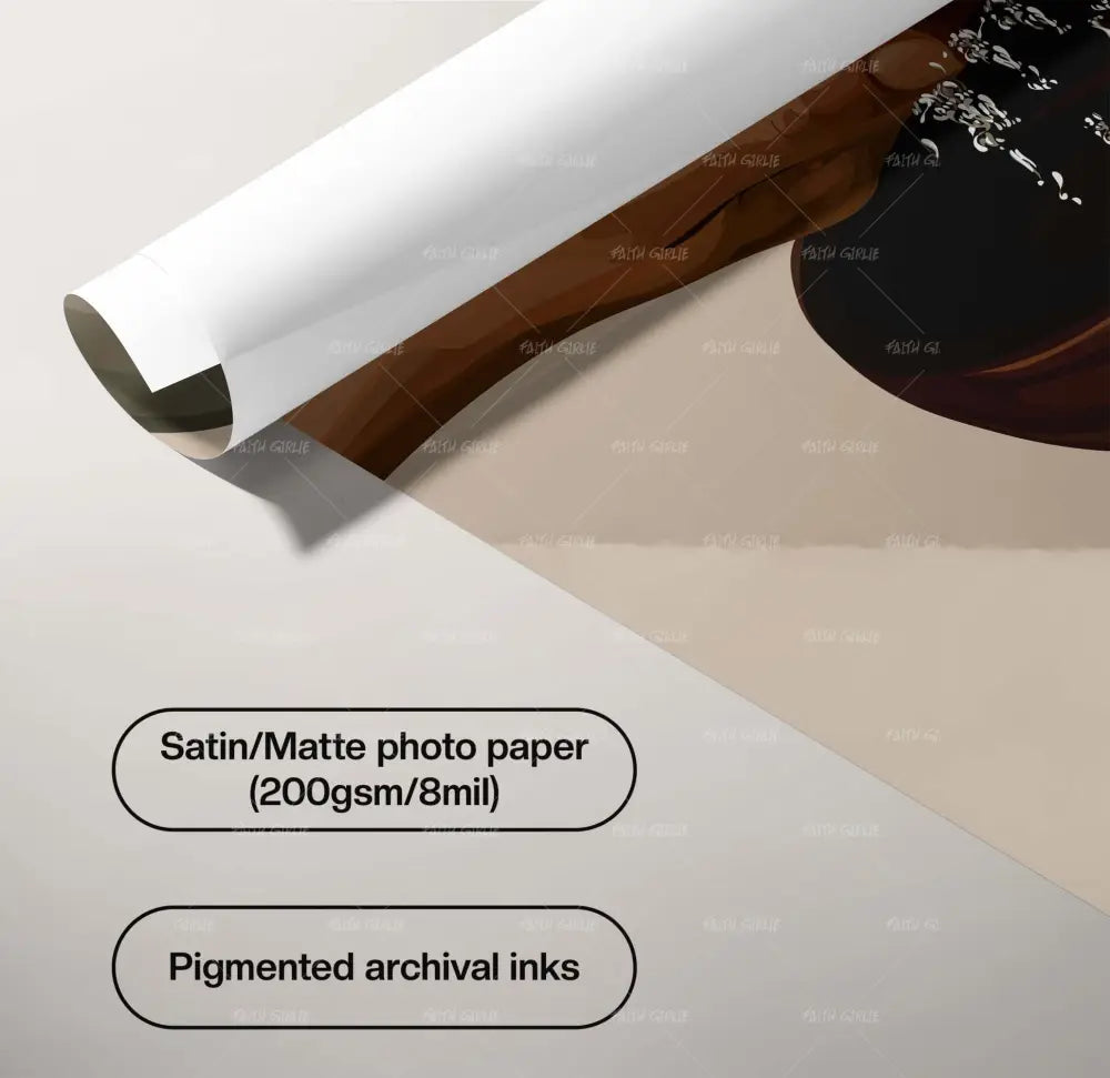 Pure Service-wall art print featuring decorative artistic design suitable for living rooms, offices, and schools by Faith Girlie. Elevate your space with faith-inspired wall art designed to bring peace, purpose, and beauty into your home. At Faith Girlie, each piece is thoughtfully created to inspire reflection, strengthen faith, and celebrate a life grounded in God’s word.