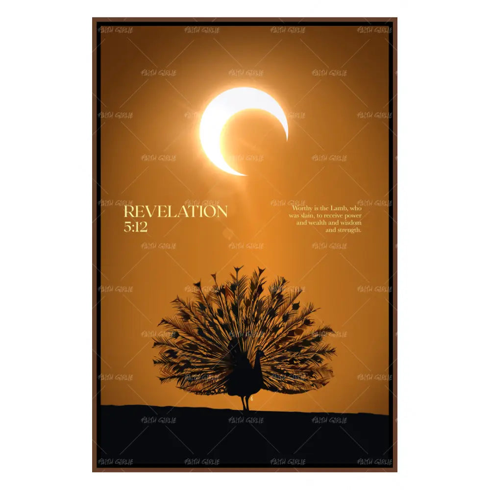 Revelation 5:12 - Wall Art