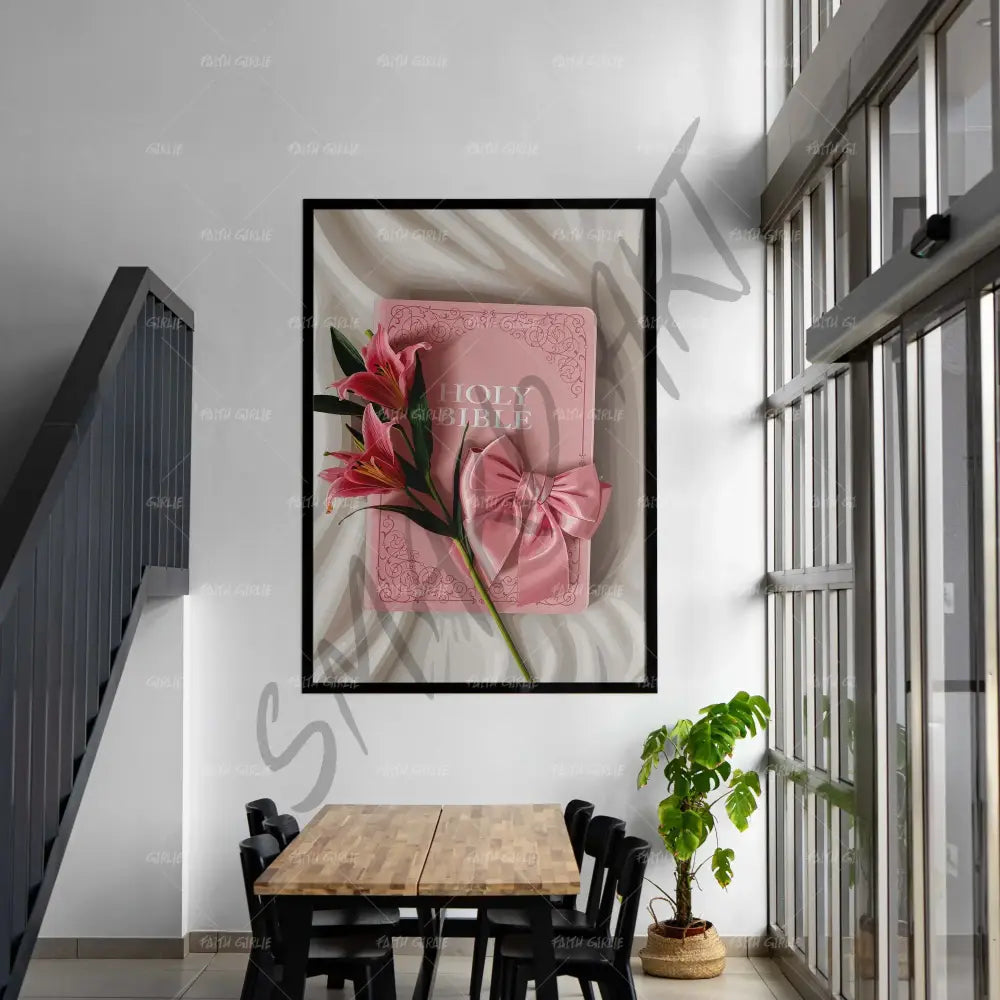 Sacred & Still- Bible verse wall art and Christian wall art by Faith Girlie featuring faith-inspired designs, uplifting Scripture, and modern Christian home decor. Perfect for Christian living room decor, bedroom decor, office decor, prayer room decor, and meaningful Christian gifts for women and families.-Faith Girlie
