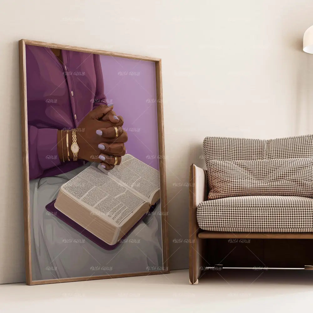 Scripture Study- Bible verse wall art and Christian wall art by Faith Girlie featuring faith-inspired designs, uplifting Scripture, and modern Christian home decor. Perfect for Christian living room decor, bedroom decor, office decor, prayer room decor, and meaningful Christian gifts for women and families.-Faith Girlie