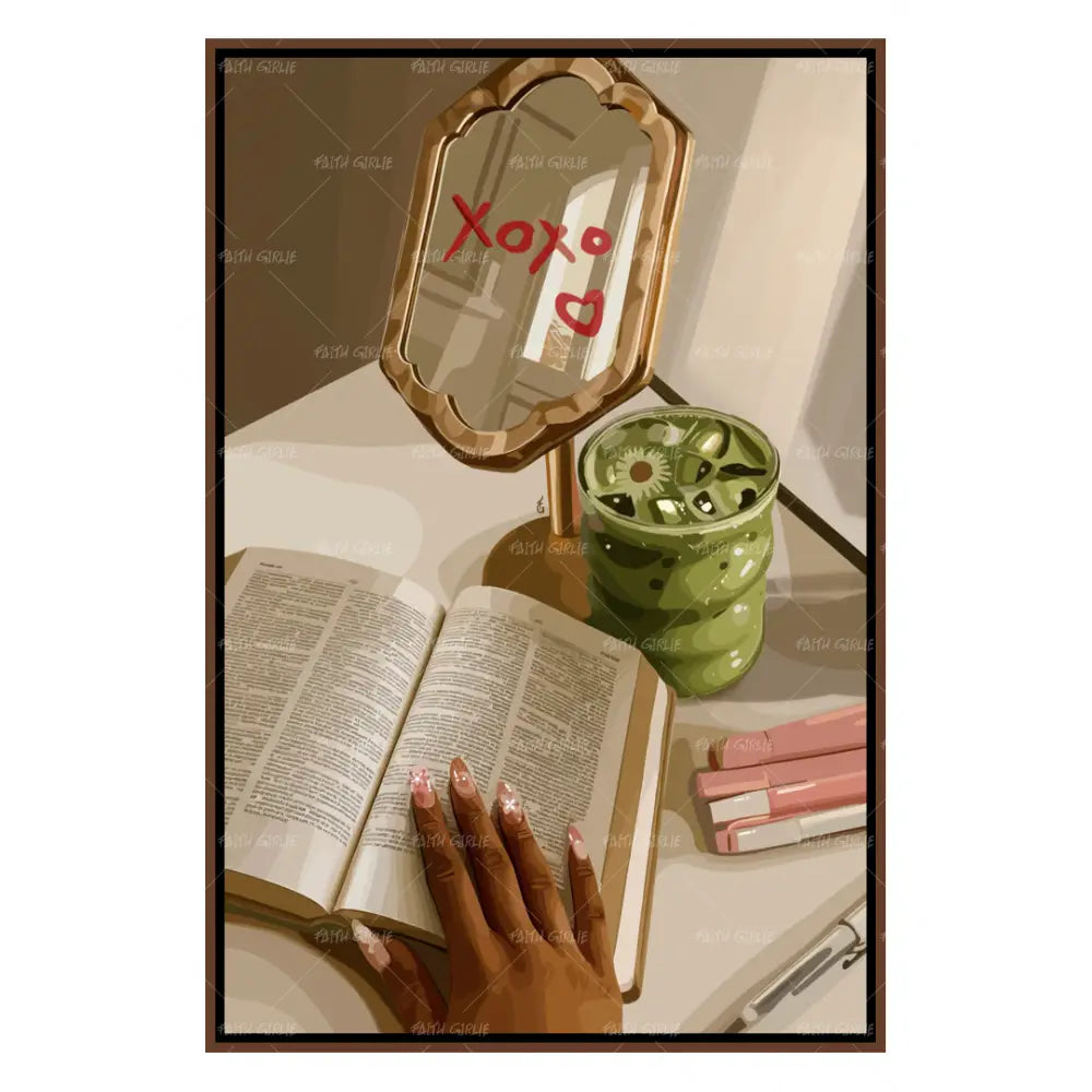 Soul in Stillness-wall art print featuring decorative artistic design suitable for living rooms, offices, and schools by Faith Girlie. Elevate your space with faith-inspired wall art designed to bring peace, purpose, and beauty into your home. At Faith Girlie, each piece is thoughtfully created to inspire reflection, strengthen faith, and celebrate a life grounded in God’s word.