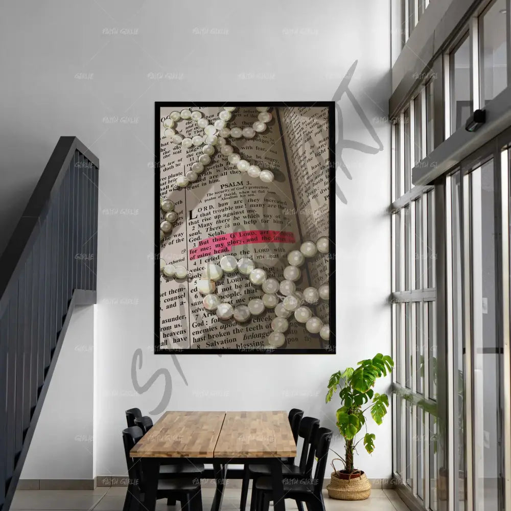Surrounded By Grace- Bible verse wall art and Christian wall art by Faith Girlie featuring faith-inspired designs, uplifting Scripture, and modern Christian home decor. Perfect for Christian living room decor, bedroom decor, office decor, prayer room decor, and meaningful Christian gifts for women and families.-Faith Girlie