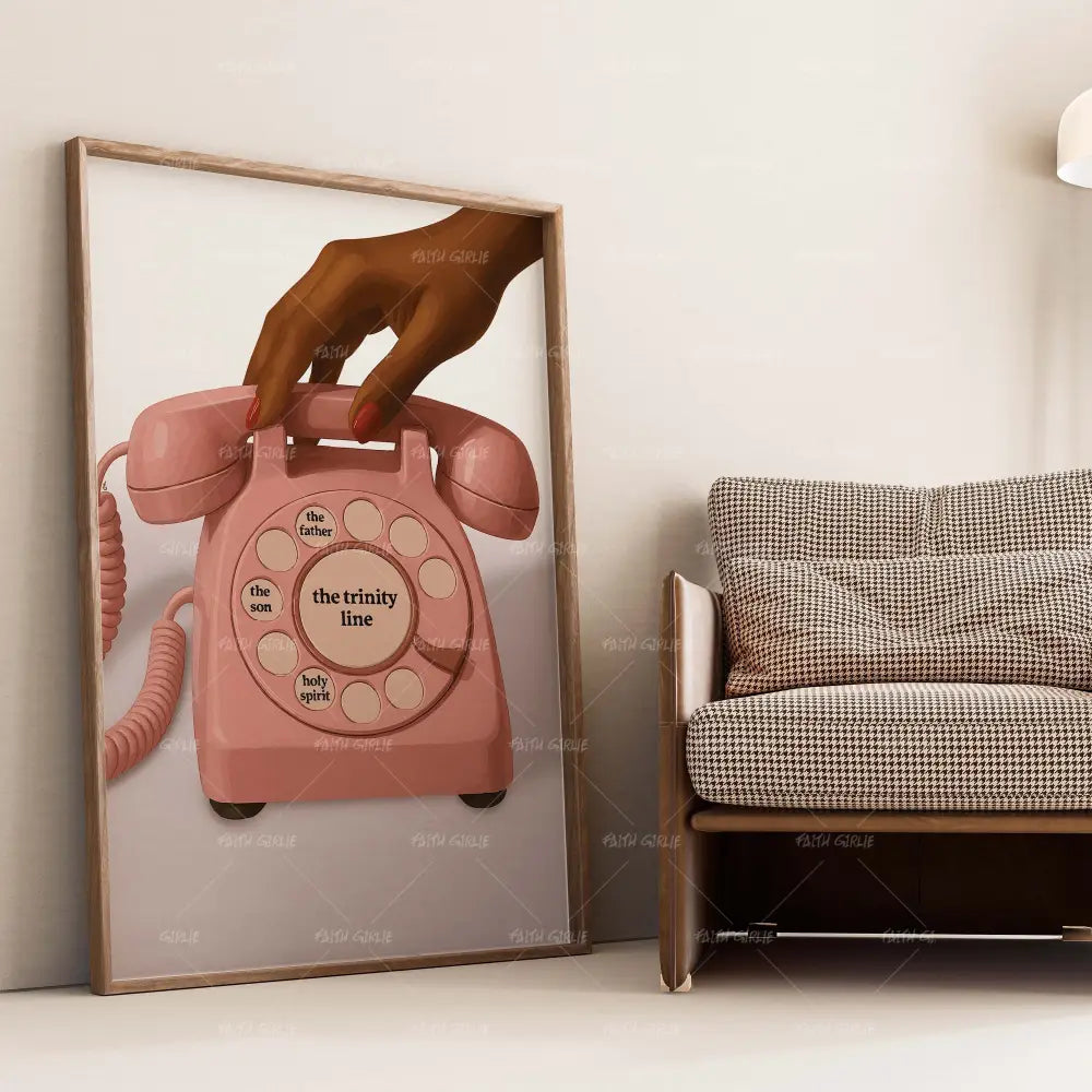 The Trinity Line-wall art print featuring decorative artistic design suitable for living rooms, offices, and schools by Faith Girlie. Elevate your space with faith-inspired wall art designed to bring peace, purpose, and beauty into your home. At Faith Girlie, each piece is thoughtfully created to inspire reflection, strengthen faith, and celebrate a life grounded in God’s word.