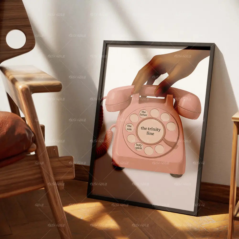 The Trinity Line-wall art print featuring decorative artistic design suitable for living rooms, offices, and schools by Faith Girlie. Elevate your space with faith-inspired wall art designed to bring peace, purpose, and beauty into your home. At Faith Girlie, each piece is thoughtfully created to inspire reflection, strengthen faith, and celebrate a life grounded in God’s word.