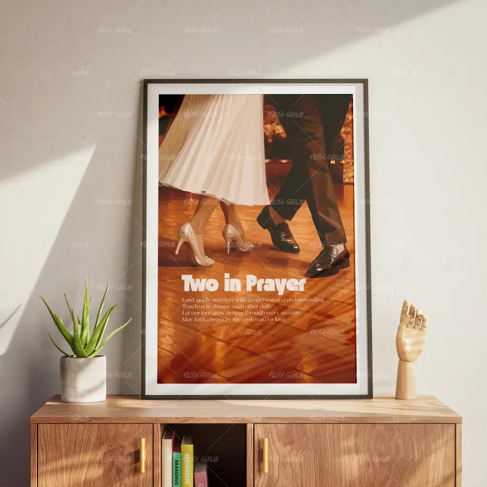 Two in Prayer - Wall Art