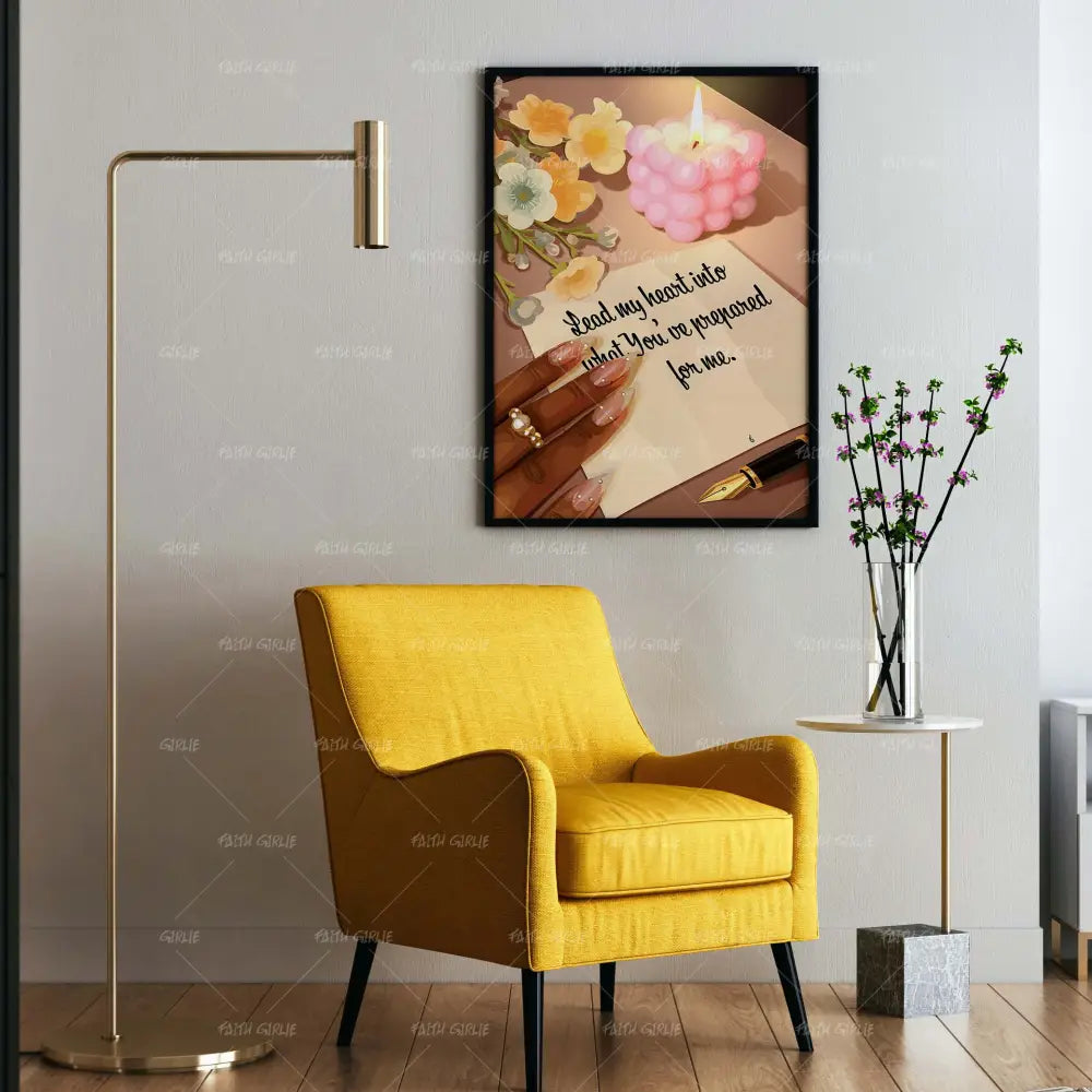 Where He Leads-wall art print featuring decorative artistic design suitable for living rooms, offices, and schools by Faith Girlie. Elevate your space with faith-inspired wall art designed to bring peace, purpose, and beauty into your home. At Faith Girlie, each piece is thoughtfully created to inspire reflection, strengthen faith, and celebrate a life grounded in God’s word.